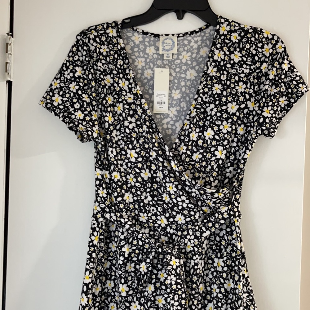Flirty Tie Front Dress